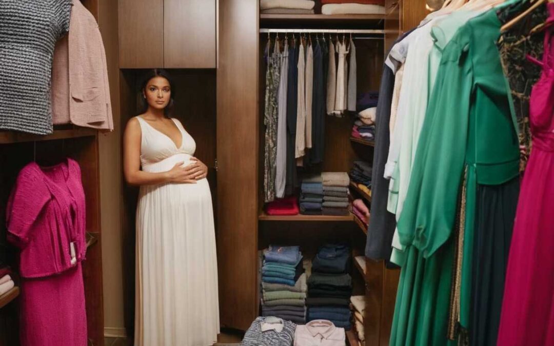 Garde-robe d&rsquo;une femme enceinte
